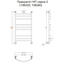Полотенцесушитель Приоритет НП 3 100*50 (ЛЦ2)
