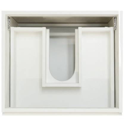 Комплект мебели Dallas Luxe 1000х482 левосторонний напольный 3 ящика (ШхГхВ) 358х476х860