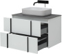 Тумба под раковину Allen Brau Reality 80 1.32005.WM белый матовый Тумба под раковину Allen Brau Reality 80 1.32005.WM белый матовый