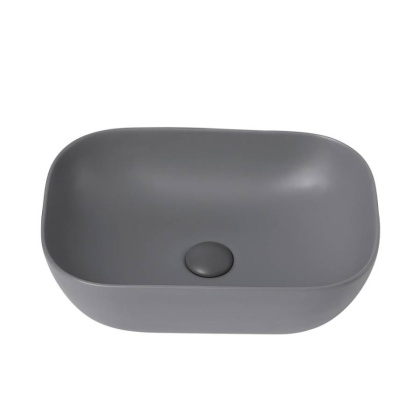 Раковина накладная ABBER Rechteck AC2200MG серая матовая Раковина накладная ABBER Rechteck AC2200MG серая матовая