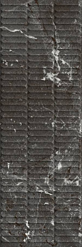 Тубкаль чёрный глянцевый структура обрезной 30x89,5x1,05