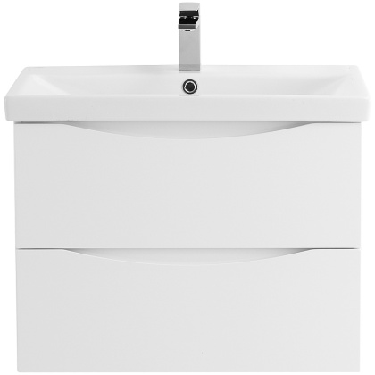 Тумба с раковиной подвесная BelBagno MARINO-CER 60 Bianco Lucido , раковина белая