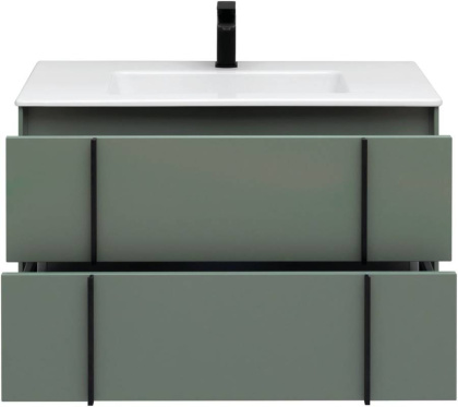 Тумба под раковину Allen Brau Reality 90 1.32006.CGM олива матовый