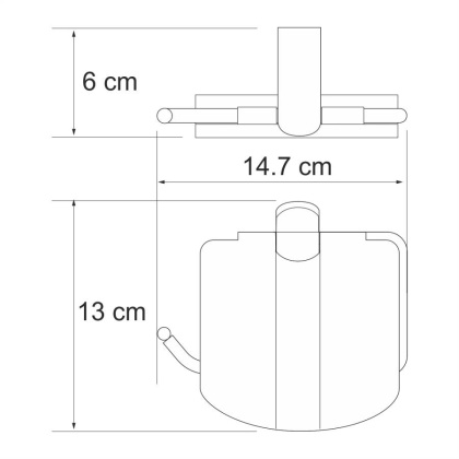 Berkel K-6825 Держатель туалетной бумаги Berkel K-6825 Держатель туалетной бумаги