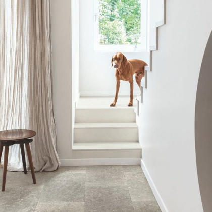 Ламинат  Quick-Step Muse Ultra MUU5485 Темный голубой камень (12мм/33кл/1,426м2) (1 200мм*396мм), м2