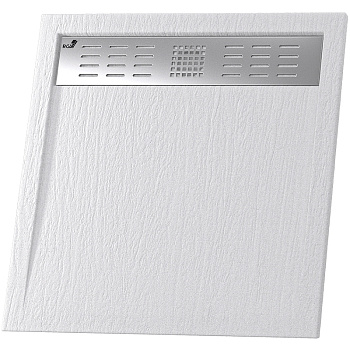 Душевой поддон квадратный RGW STM-W Белый 90*90