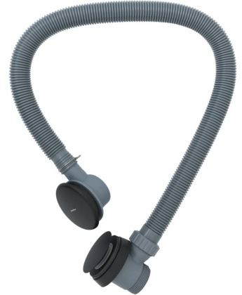 Слив-перелив для ванны Allen Brau Priority 5.31027-31 черный матовый Слив-перелив для ванны Allen Brau Priority 5.31027-31 черный матовый