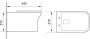 Унитаз подвесной Aquanet Rimless Cube-W CL-12248D Унитаз подвесной Aquanet Rimless Cube-W CL-12248D