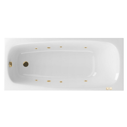 Ванна EXCELLENT Layla 170x75 "SOFT" (золото)