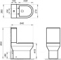 Чаша напольного унитаза BelBagno NORMA BB339CPR Чаша напольного унитаза BelBagno NORMA BB339CPR