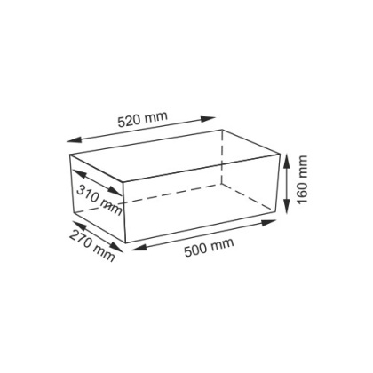Exter WB-160-L Плетеная корзина Exter WB-160-L Плетеная корзина