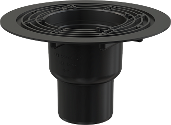 Корпус сливного трапа DN50/70 мм прямой Корпус сливного трапа DN50/70 мм прямой