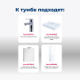 Тумба под раковину Aquanet Бруклин 60 белый Тумба под раковину Aquanet Бруклин 60 белый