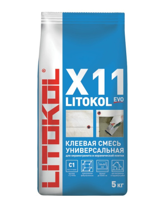 Клей цементный С1 LITOKOL X11 EVO 5кг