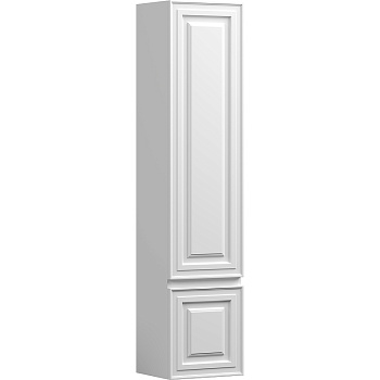 Шкаф-пенал SANCOS Very подвесной левый,  Bianco , 350х300х1600 мм, арт. PVR35LW