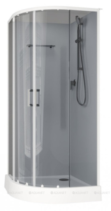 Душевая кабина Aquanet Passion EVO R white 90x90 набор 4