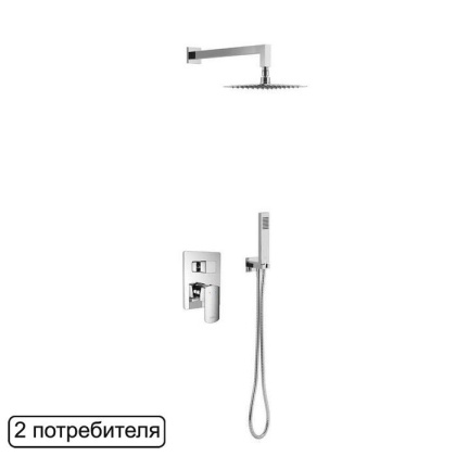 Смеситель для душа скрытого монтажа EXCELLENT Pride AREX.4045CR (хром)