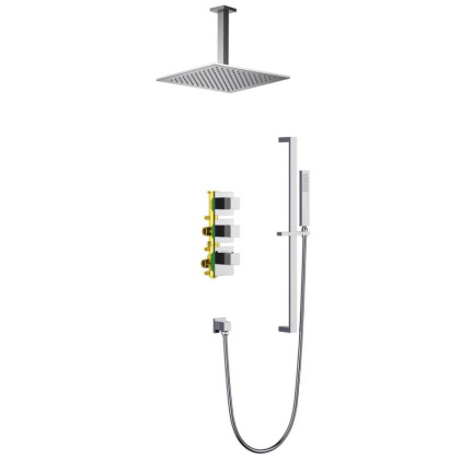 Душевая система Timo Selene SX-2229/00SM скрытого монтажа, термостат, хром