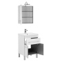 Комплект мебели для ванной Aquanet Верона 58 белый (напольный 1 ящик 2 дверцы)