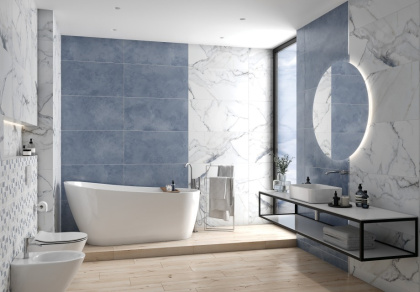 Керамогранит Meissen Keramik Flow белый ректификат 44,8x89,8 A16881 Керамогранит Meissen Keramik Flow белый ректификат 44,8x89,8 A16881