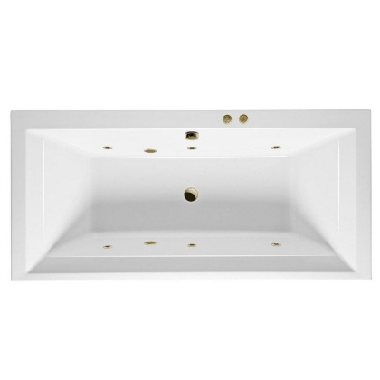 Ванна EXCELLENT Crown Grand 190x90 "SOFT" (бронза)