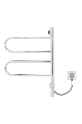 Полотенцесушитель электрический Vincea VTD-1R1CE 44x60, хром, таймер