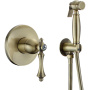 Гигиенический душ со смесителем Rose R0105Q, бронза Гигиенический душ со смесителем Rose R0105Q, бронза