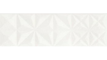 Плитка настенная White Magic Squares Structure 25х75 (O-WHM-WTU051) (6шт/1,125м2), м2