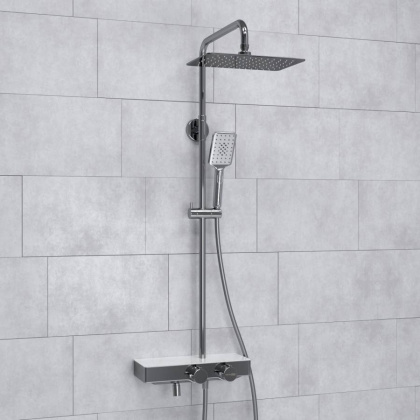 A113.069.126.CH Thermo Душевой комплект с термостатическим смесителем
