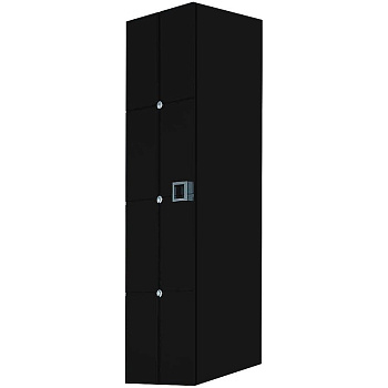 Пенал Piazza черный+хром без ножек_Комплект 844-BCR Boheme Пенал Piazza черный+хром без ножек_Комплект 844-BCR Boheme