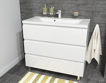 Комплект мебели Bali New 1000х450 напольный 3 ящика (ШхГхВ) 998х446х860