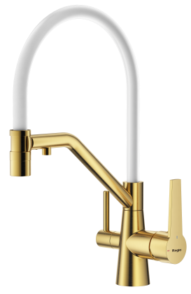 Смеситель Raglo для кухни со съемным гибким изливом, с магнитным фиксатором излива, с подключением фильтра питьевой воды R80.62.03