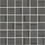Декор Гварди 1 мозаичный антрацит матовый обрезной 30x30x0,9