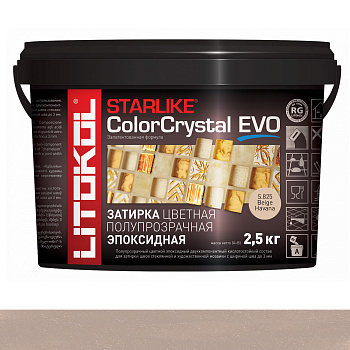 Затирка эпоксидная STARLIKE COLOR CRYSTAL EVO, S.825 Beige Havana 2,5кг