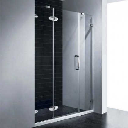 Душевая дверь RGW SA-01, 02030112-11, 120 х 195 см распашная, стекло прозрачное, хром