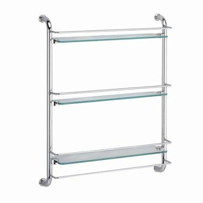 K-2033 Полка стеклянная тройная K-2033 Полка стеклянная тройная