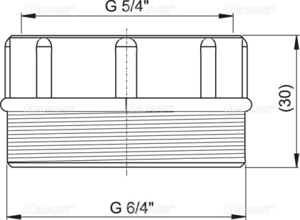 Переходник 6/4"×5/4" Переходник 6/4"×5/4"