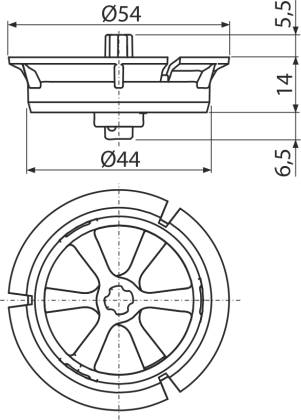 Регулятор скорости потока воды