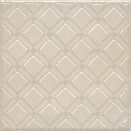 Декор Бахия 1 бежевый светлый глянцевый 9,8x9,8x0,7