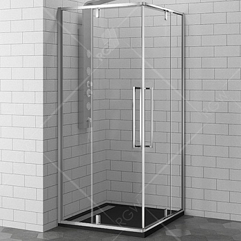 Душевой уголок RGW Stilvoll SV-33 100х100 06323300-11 профиль Хром стекло прозрачное