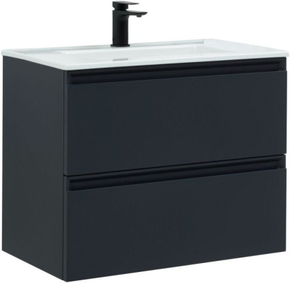 Тумба под раковину Allen Brau Eclipse 80 1.E1002.AM антрацит матовый Тумба под раковину Allen Brau Eclipse 80 1.E1002.AM антрацит матовый