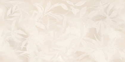 Керамогранит K958021R0001VTER ArtWall цветы Слоновая кость (120см*60см*80мм) (2шт/1,44м2) Матовый Ректификат