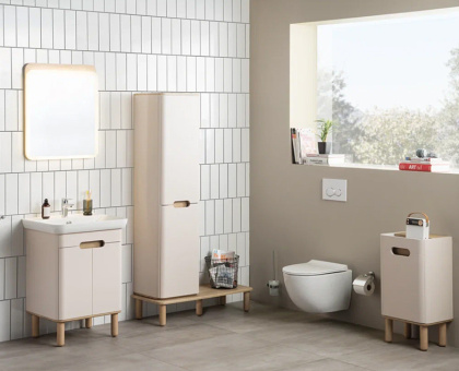 Комплект ножек для мебели Sento ( 4 шт ), цвет светлый дуб