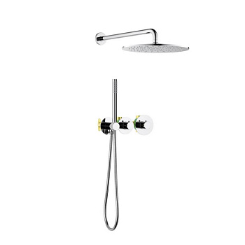 Душевая система Timo Saona SX-2359/00SM скрытого монтажа с термостатом, хром