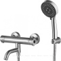 Смеситель для ванны с душем Aquanet Steel AF210-21TS Смеситель для ванны с душем Aquanet Steel AF210-21TS