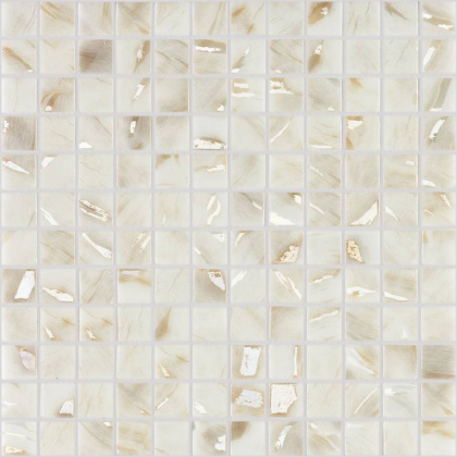 Стеклянная мозаика 7100 Oasis Marfil 25x25, Oasis