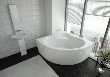 Акриловая ванна Акватек Ума 145х145 UMA145-0000001