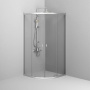 W88G-205-090MT64 X-Joy Twin Slide,  Душевое ограждение без  поддона, 90x90, профиль мат Хром W88G-205-090MT64 X-Joy Twin Slide,  Душевое ограждение без  поддона, 90x90, профиль мат Хром