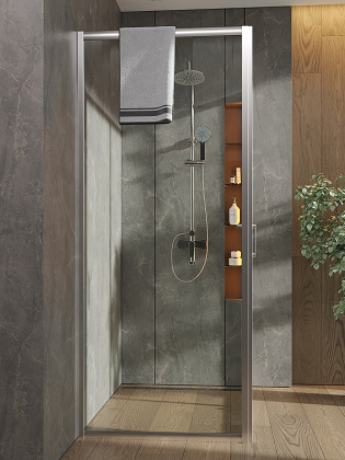 Душевой уголок Orange E23-12080TCR без поддона 120х80, стекло прозрачное Душевой уголок Orange E23-12080TCR без поддона 120х80, стекло прозрачное