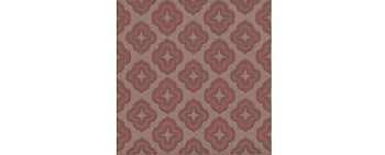 Декор VT\B608\1336 Агуста  2 розовый матовый 9,8см*9,8см*7мм (1уп/30шт/), шт